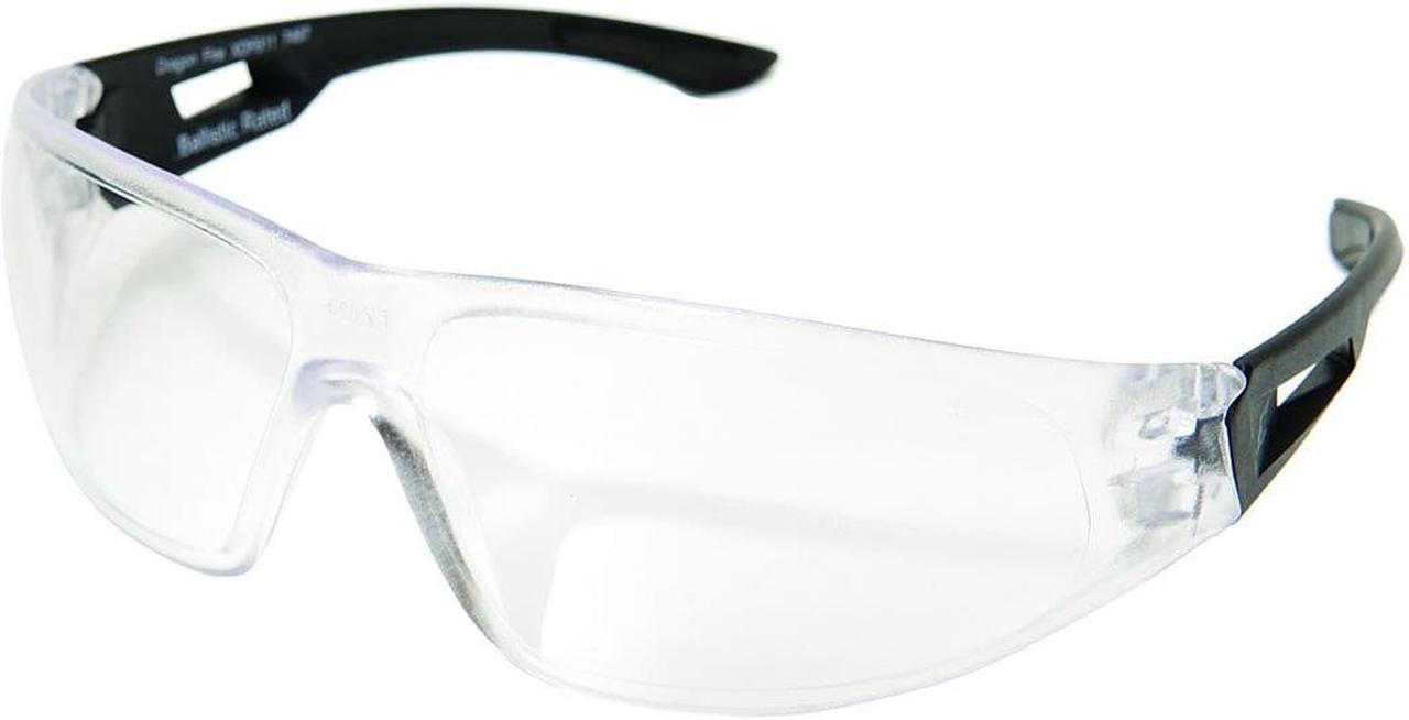 Alt view image 2 of 7 - Safety Glasses, Clear, Antfg, Scrtch-Rsstnt