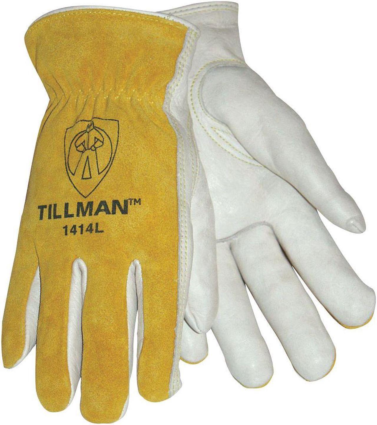 Main image of Tillman 1414 Top Grain/Split Cowhide Drivers Gloves Large