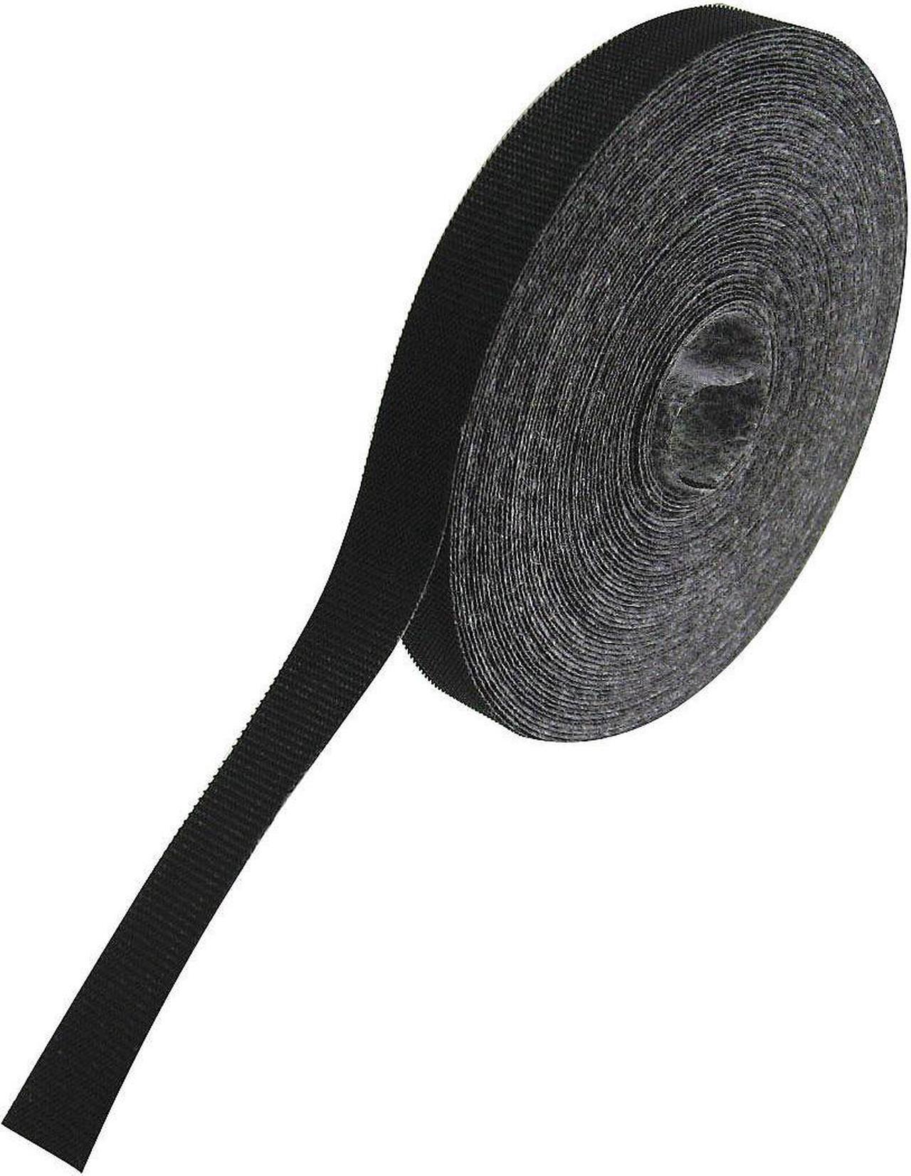 Main image of Rip-tie Hook-and-Loop Cable Tie Black  Polyester/Polyethylene  G-05-030-BK