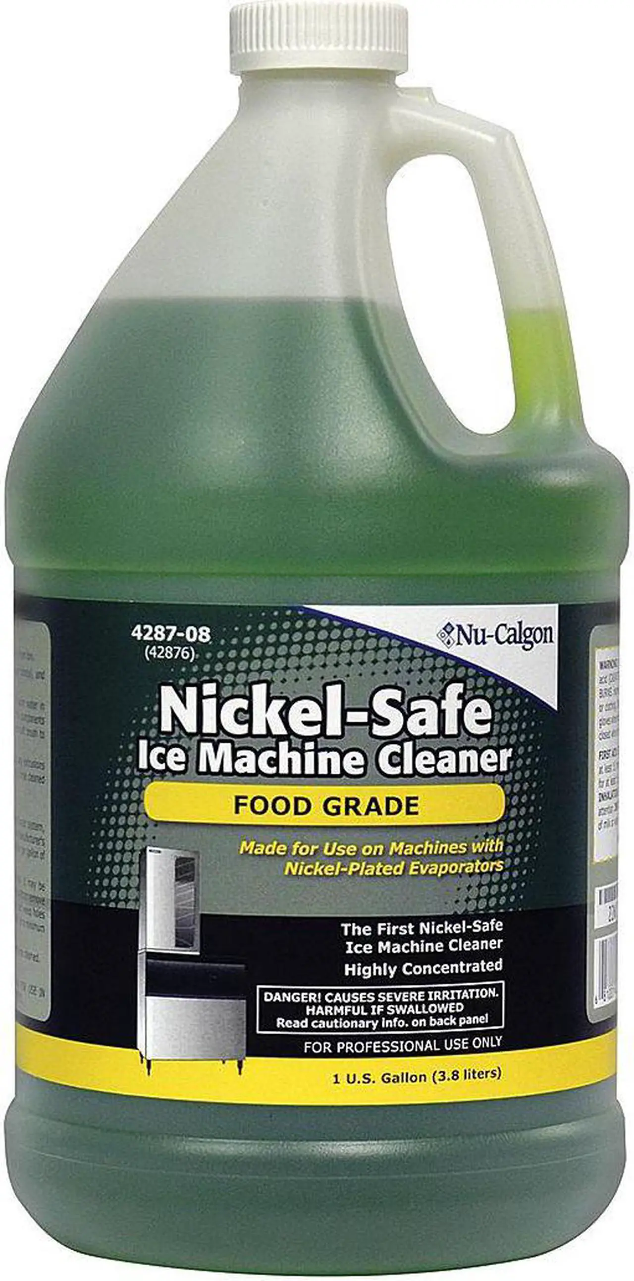 Alt view image 2 of 5 - NU-CALGON 4287-08 Ice Machine Cleaner,1 gal.,Green