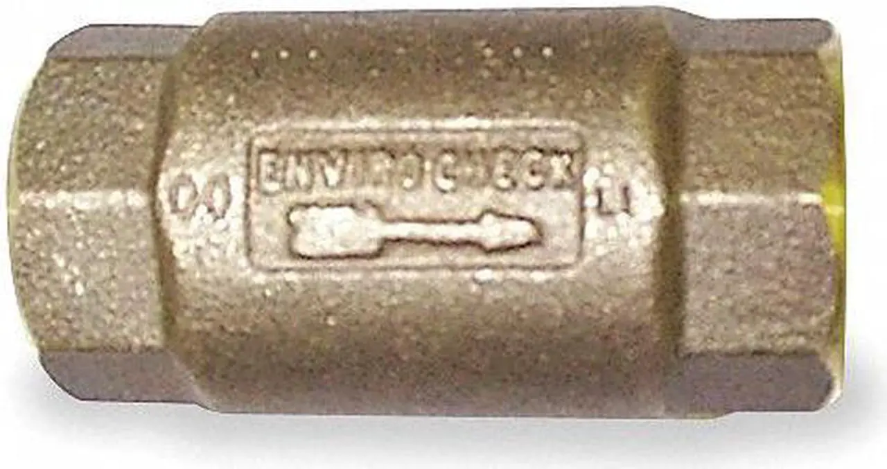 Alt view image 2 of 2 - CAMPBELL 4031E 1" FNPT Lead Free Brass Spring Check Valve