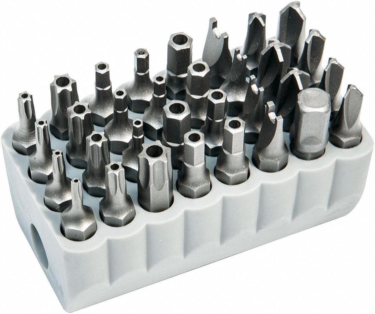 Alt view image 4 of 9 - KLEIN TOOLS 32525 Hex/Torx Bit Set,Pieces 32