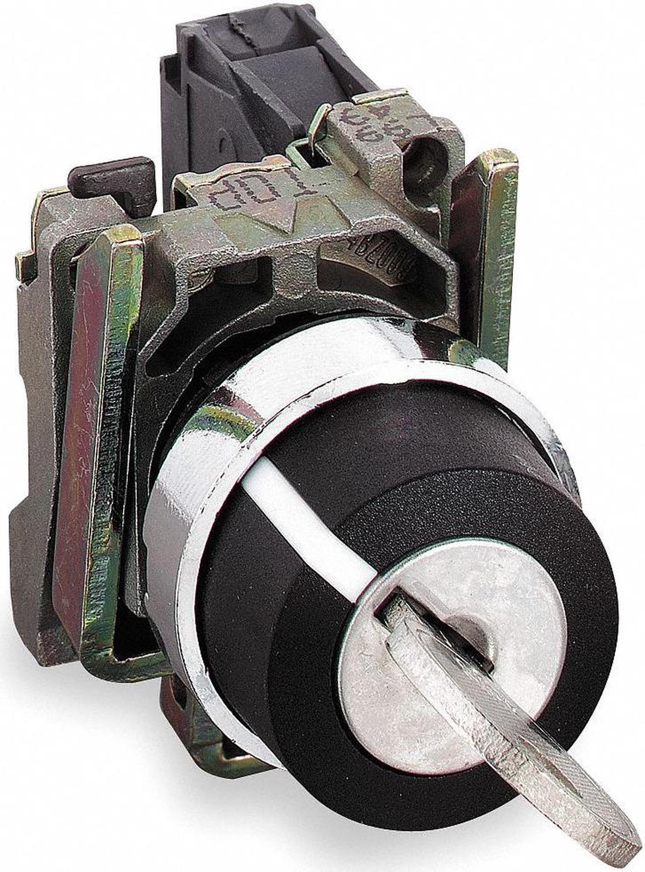 Alt view image 2 of 3 - SCHNEIDER ELECTRIC XB4BG61 Non-Illum Selector Switch,B600/Q600,1NO