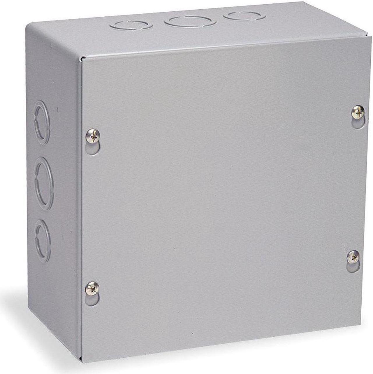 Main image of WIEGMANN SC060806 Captive Screws Electrical Enclosures, 8 in H, 6 in D, 6 in W,