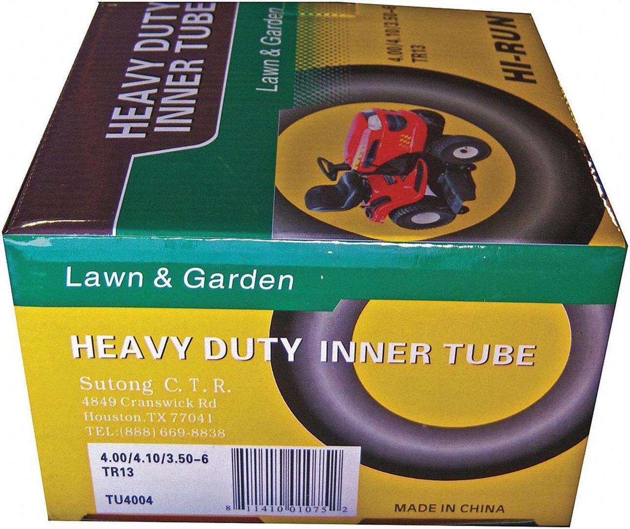Alt view image 2 of 2 - HI-RUN TUN4004 Lawn/Garden Inner Tube,400/410/350-6