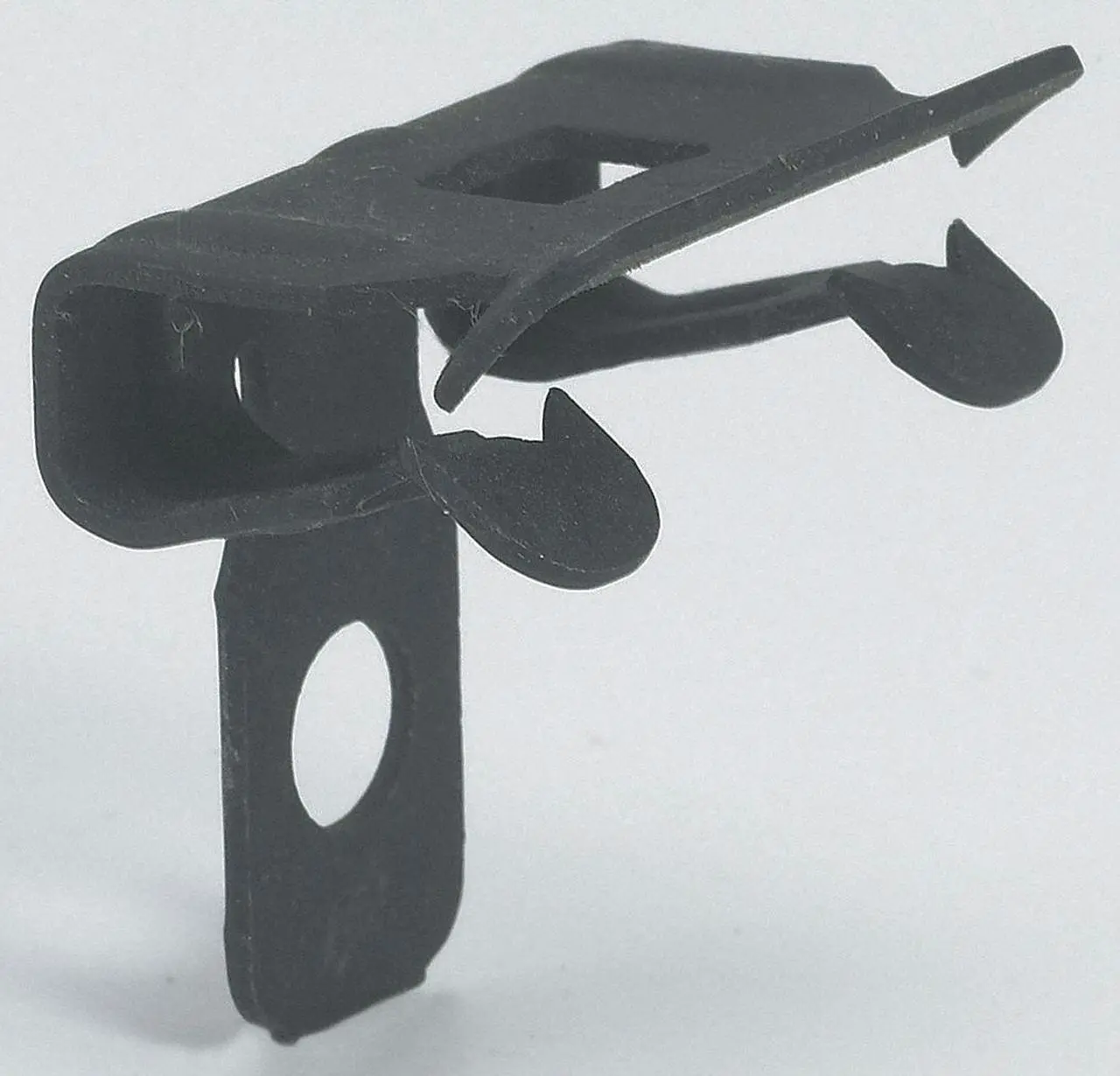 Alt view image 3 of 3 - EATON B-LINE BE-2-4 Flange Clip, Bulb Tees and Beams Use, Steel, Zinc Phosphate