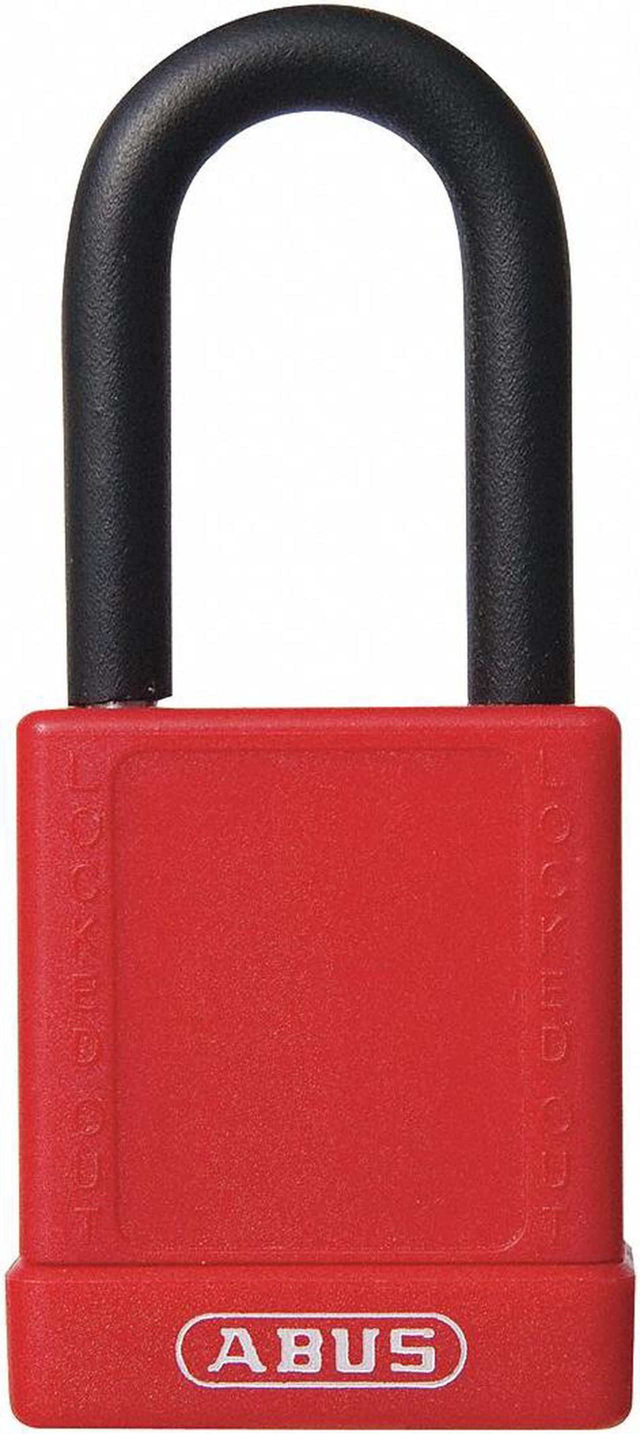 Main image of ABUS 74/40 KD RED Lockout Padlock, KD, Red, 1-3/4"H, Standards: Osha