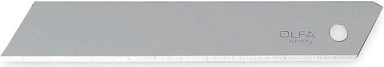 Main image of OLFA L-SOL-10B 1-Pt Single Edge Blade,18mm W, PK10