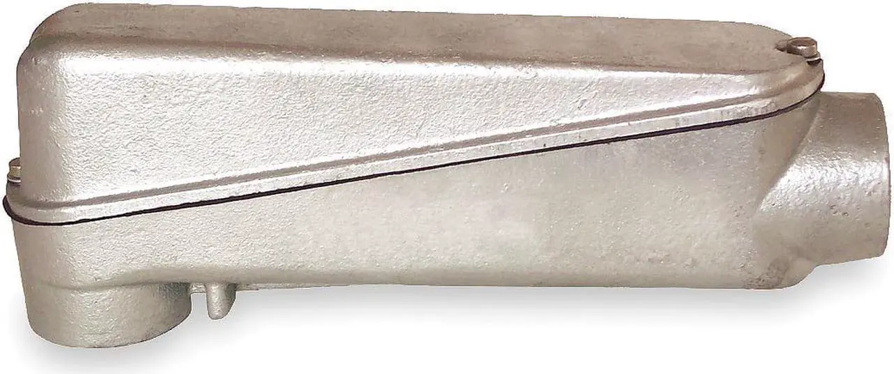Main image of Hubbell Killark LB-Style 3/4" Conduit Outlet Body, Threaded Iron, 25.6 cu. in.