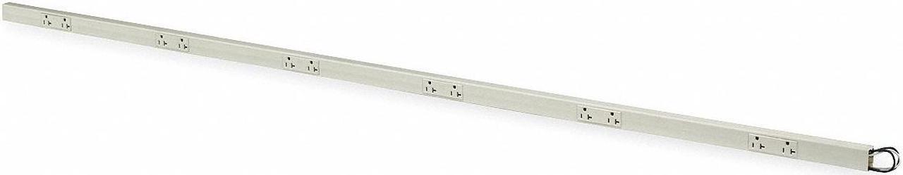 Main image of HUBBELL WIRING DEVICE-KELLEMS PT206112 Prewired Raceway,12 Outlets,12 In. D