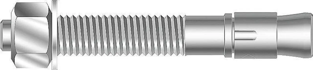 Main image of MKT FASTENING 2558812 SUP-R-STUD + Wedge Anchor, 5/8" Dia., 8-1/2" L, Steel