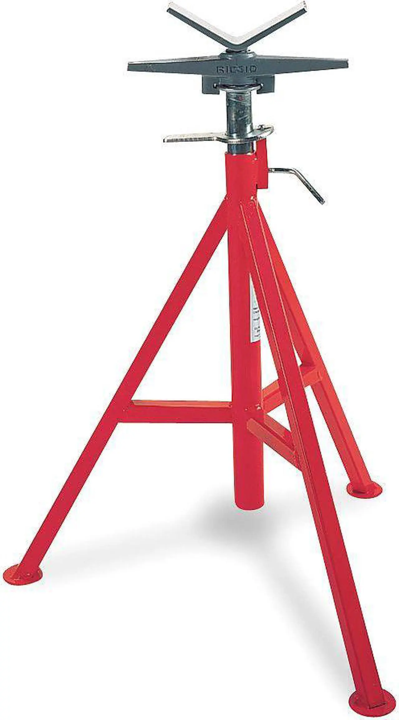 Alt view image 7 of 16 - Ridgid 56662 52 in. V-Head High Pipe Stand