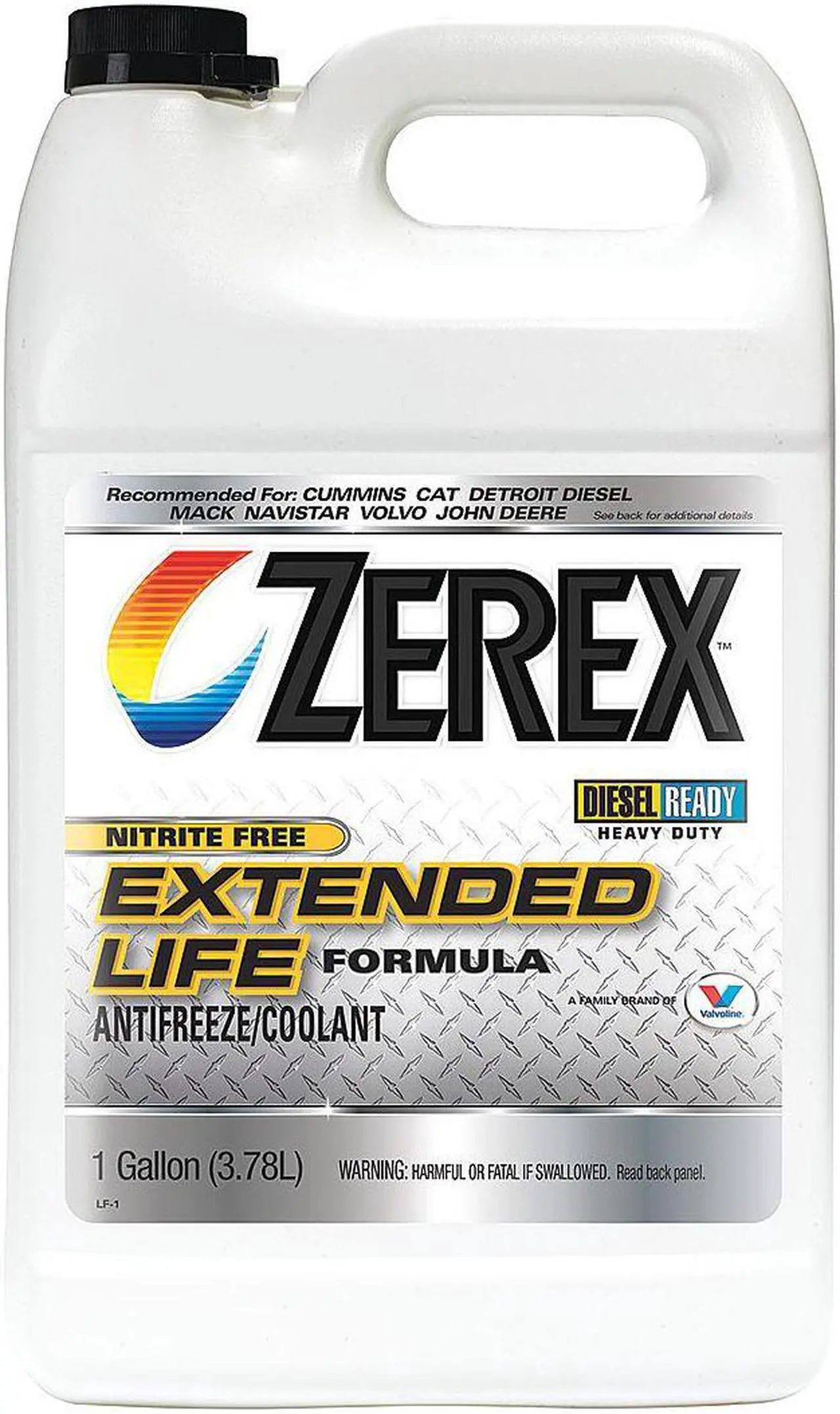Main image of ZEREX 846439 Antifreeze Coolant,1 gal.,Concentrate