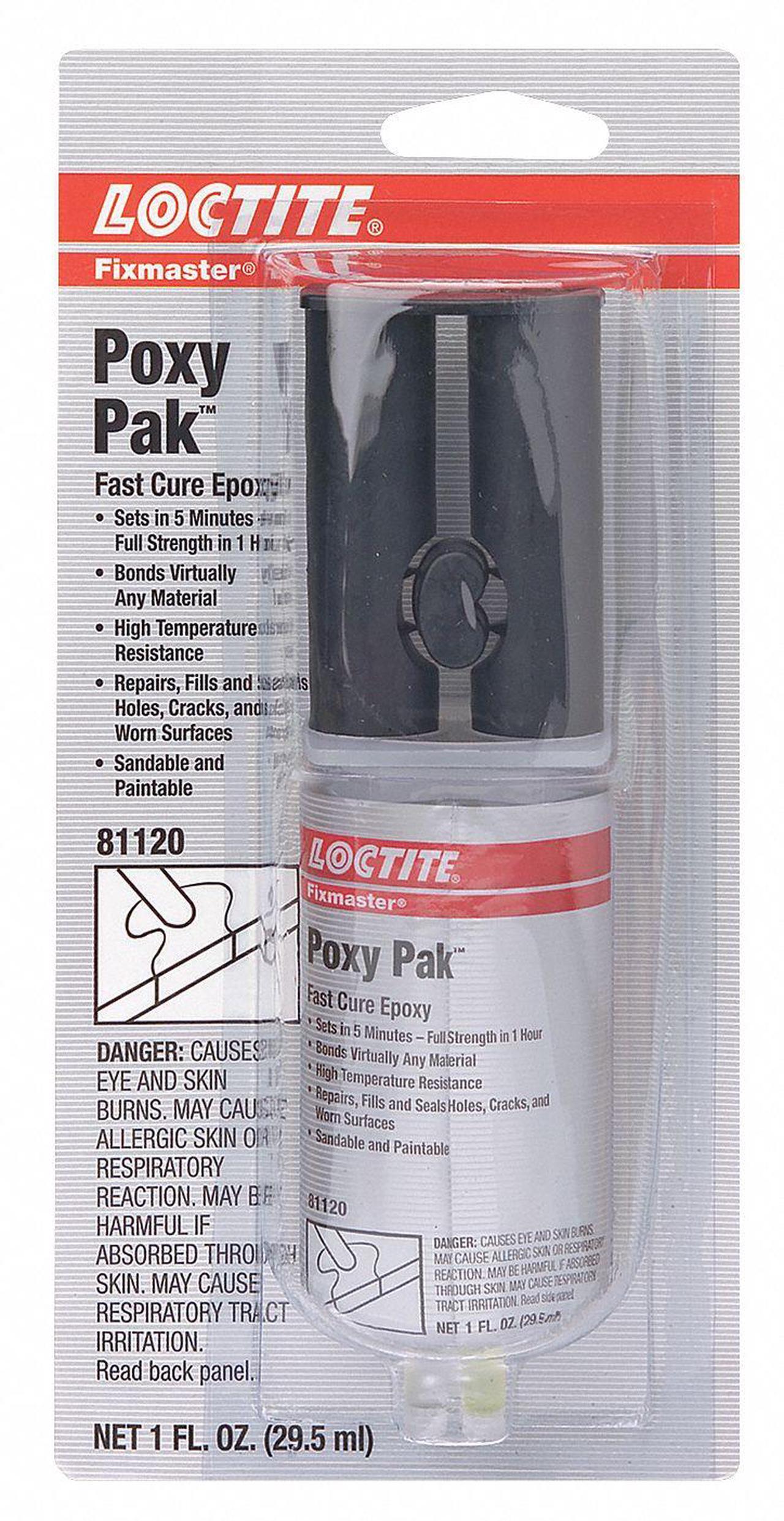 Alt view image 4 of 7 - Loctite - 1324007 - Fixmaster Poxy Pak , Fast Cure Epoxy (MOQ=12)