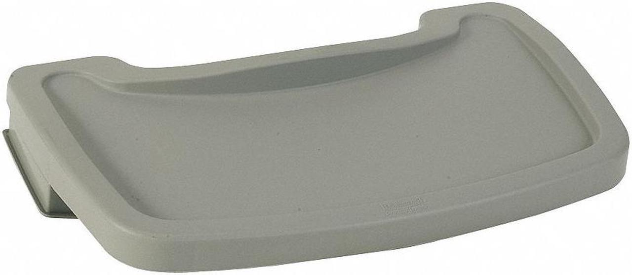 Main image of RUBBERMAID FG781588PLAT Youth Seating Tray, Platinum