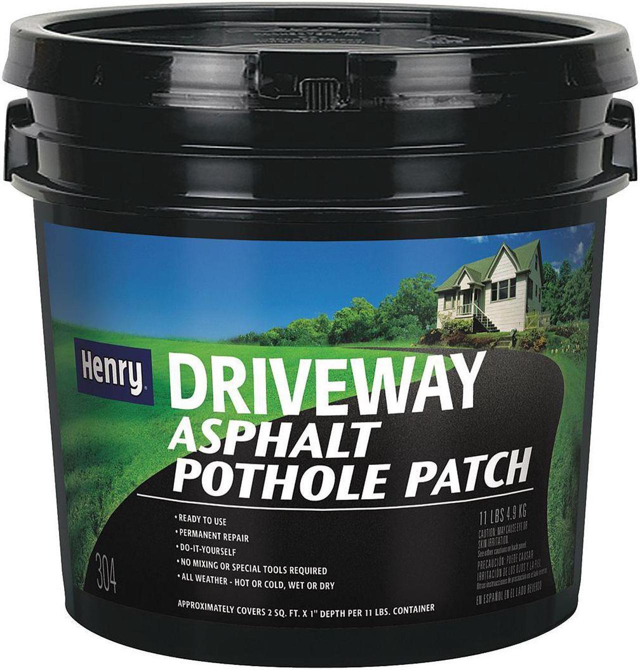 Alt view image 3 of 3 - HENRY HE304044 11 lb. Blacktop Patch, Flat Finish, Black, Solvent Base