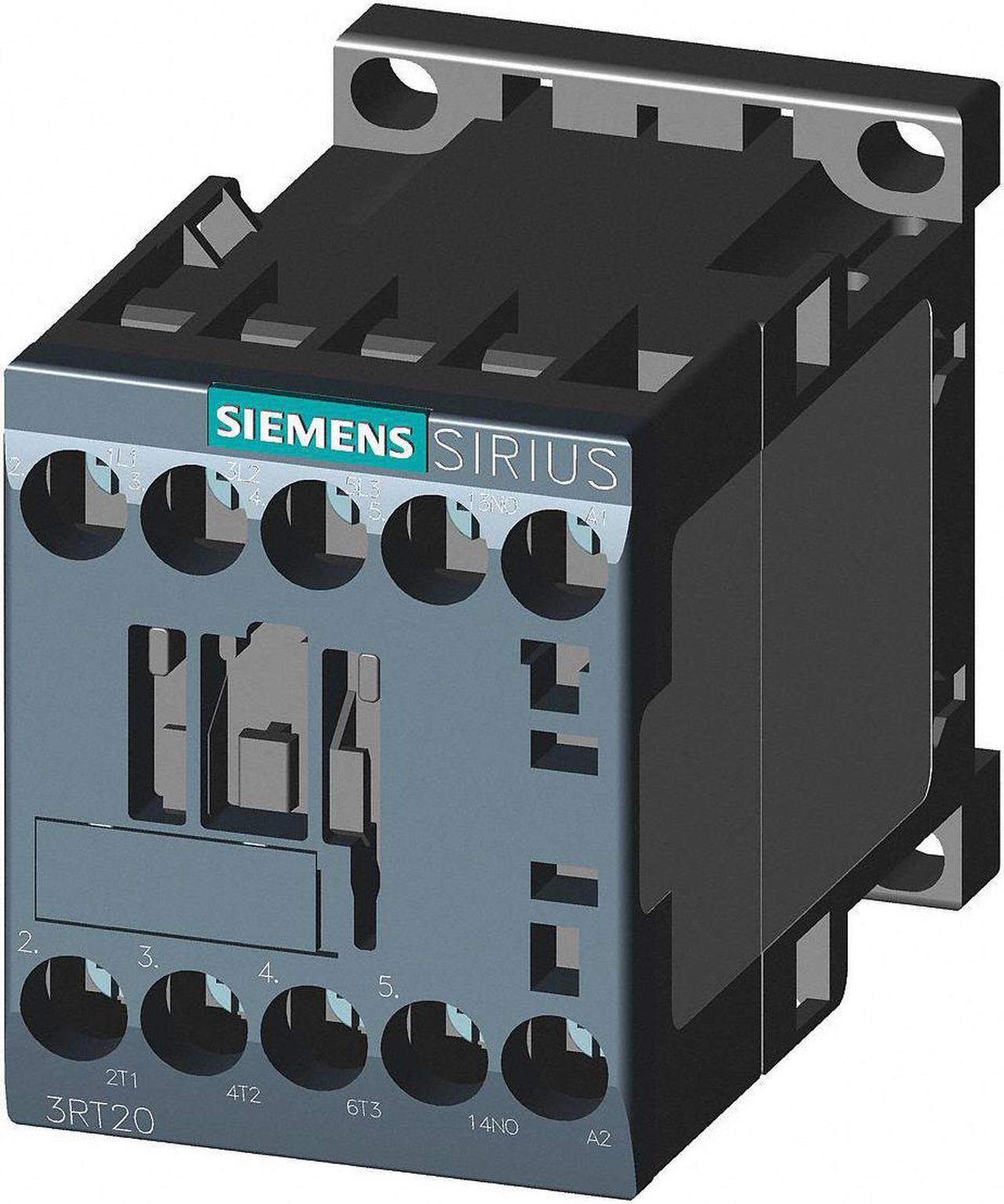 Alt view image 2 of 3 - SIEMENS 3RT20181AP61 IEC Magnetic Contactor, 3 Poles, 220/240 V AC, 16 A,
