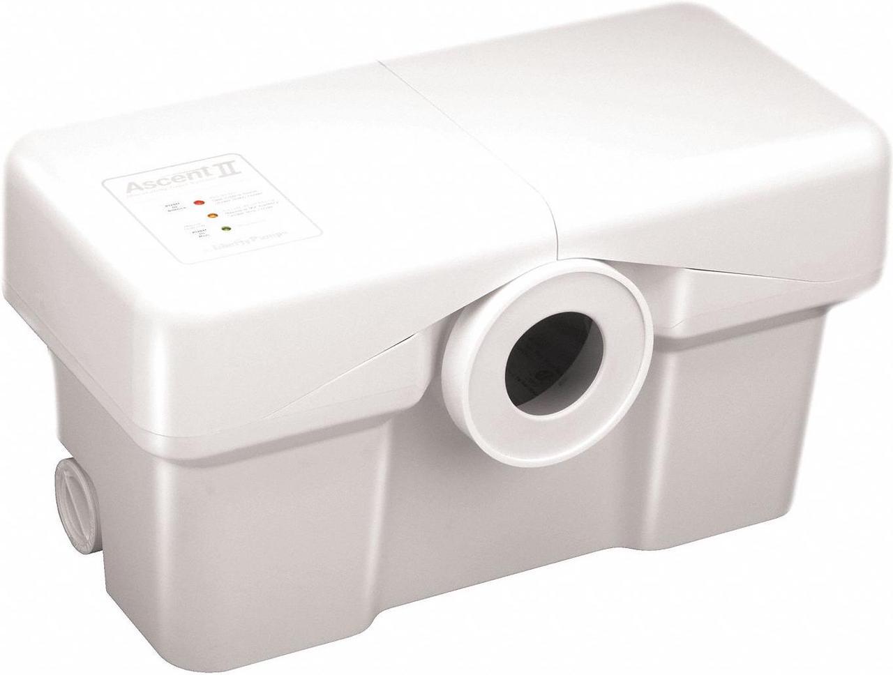 Main image of Liberty Pumps Macerating Toilet System,  HP 1/2   AscentII-MUW