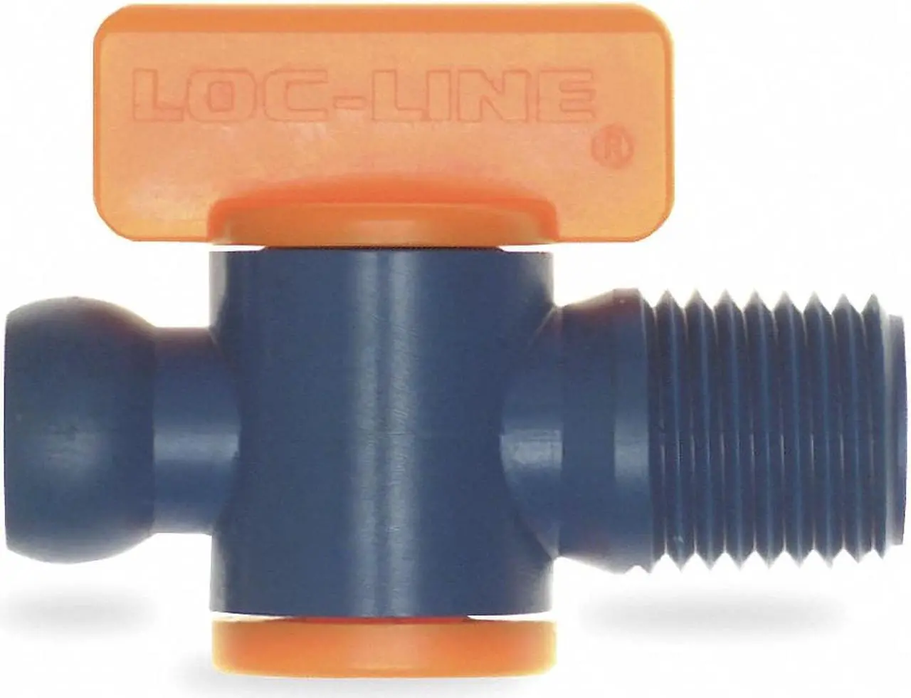 Alt view image 2 of 3 - LOC-LINE 29452 Male NPT Valve,1/4-Pk10