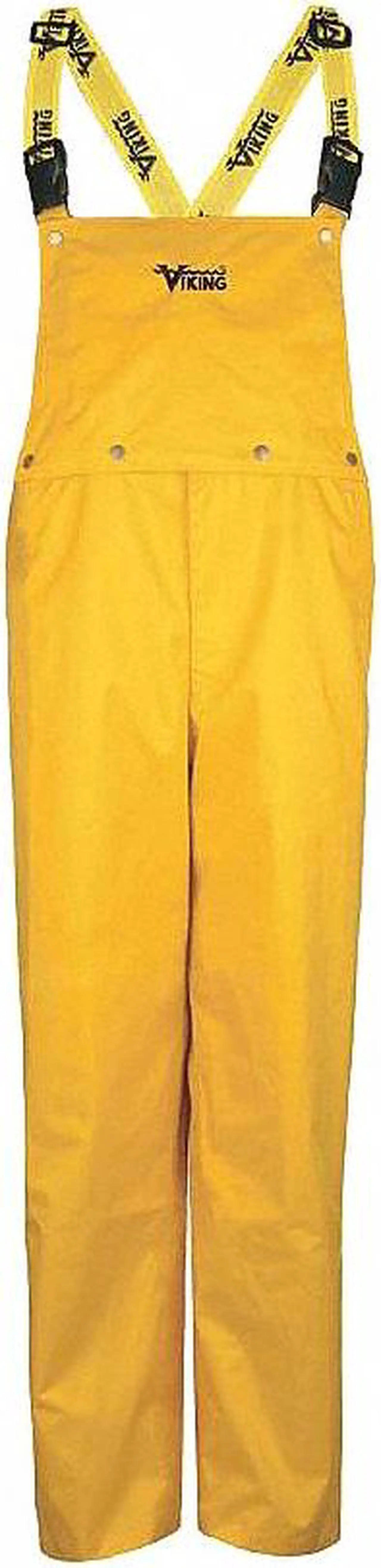 Alt view image 2 of 3 - VIKING 3300P-XXXL Viking Journeyman 420D Bib Pant Yellow