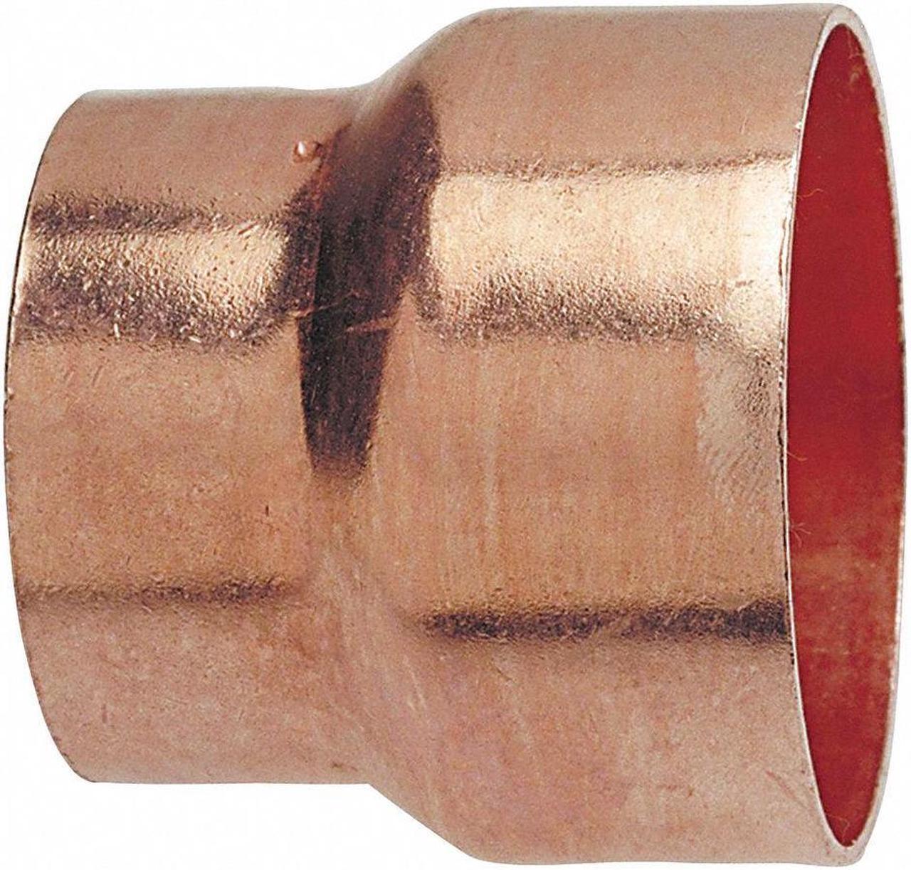 Alt view image 2 of 2 - NIBCO 9012 2X11/2 2" x 1-1/2" NOM C x FTG Copper Reducing Bushing