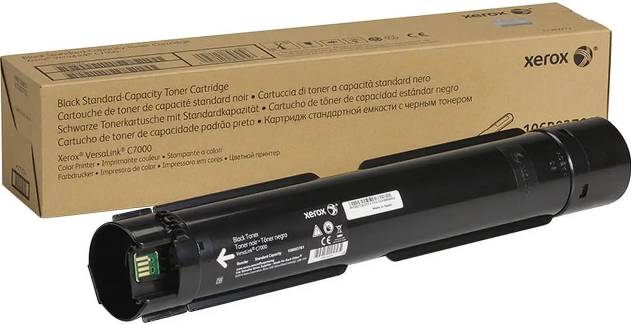 Alt view image 3 of 15 - GENUINE XEROX BLACK STANDARD CAPACITY CARTRIDGE FOR THE XEROX VERSALINK C7000