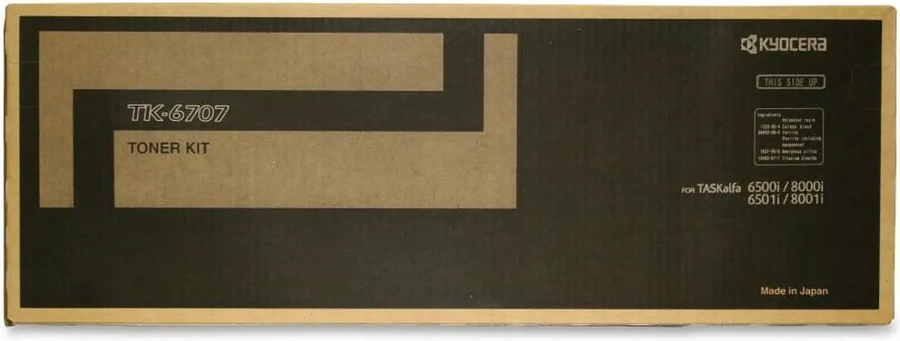 Alt view image 4 of 12 - 1 Tk6707 Sd Black Toner