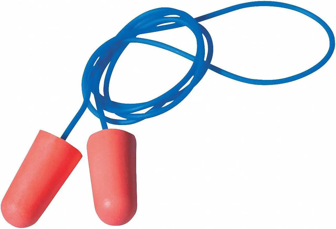 Main image of Honeywell Howard Leight Ear Plugs,Corded,Bullet,32dB,PK100  XTR-30