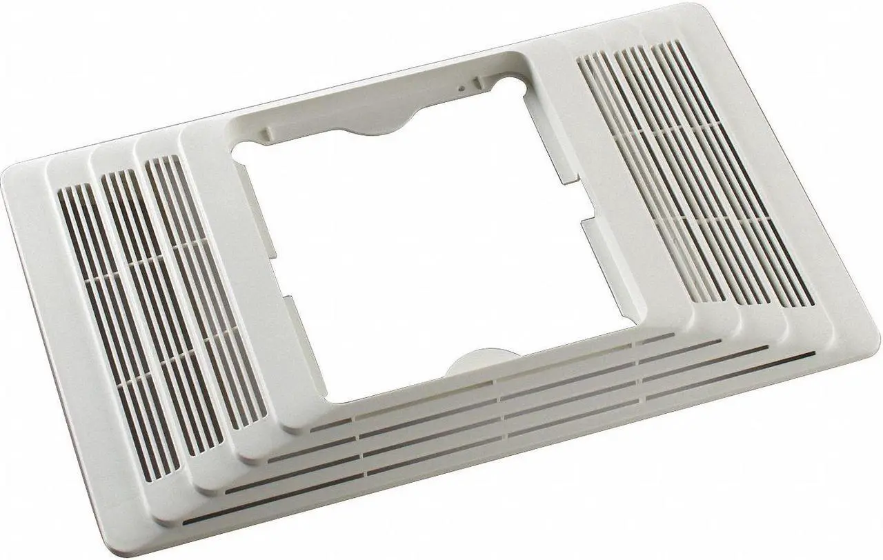 Alt view image 2 of 2 - BROAN 97013836 White Plastic Grille