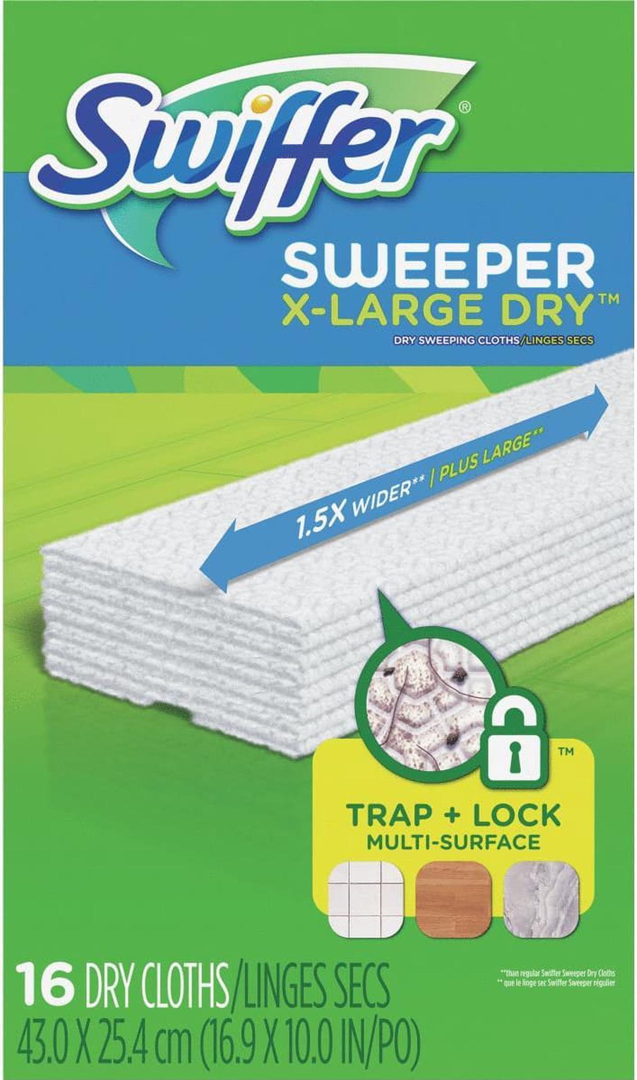 Alt view image 2 of 8 - SWIFFER SWEEPER PRO CLOTHS, PROFESSIONAL - 16