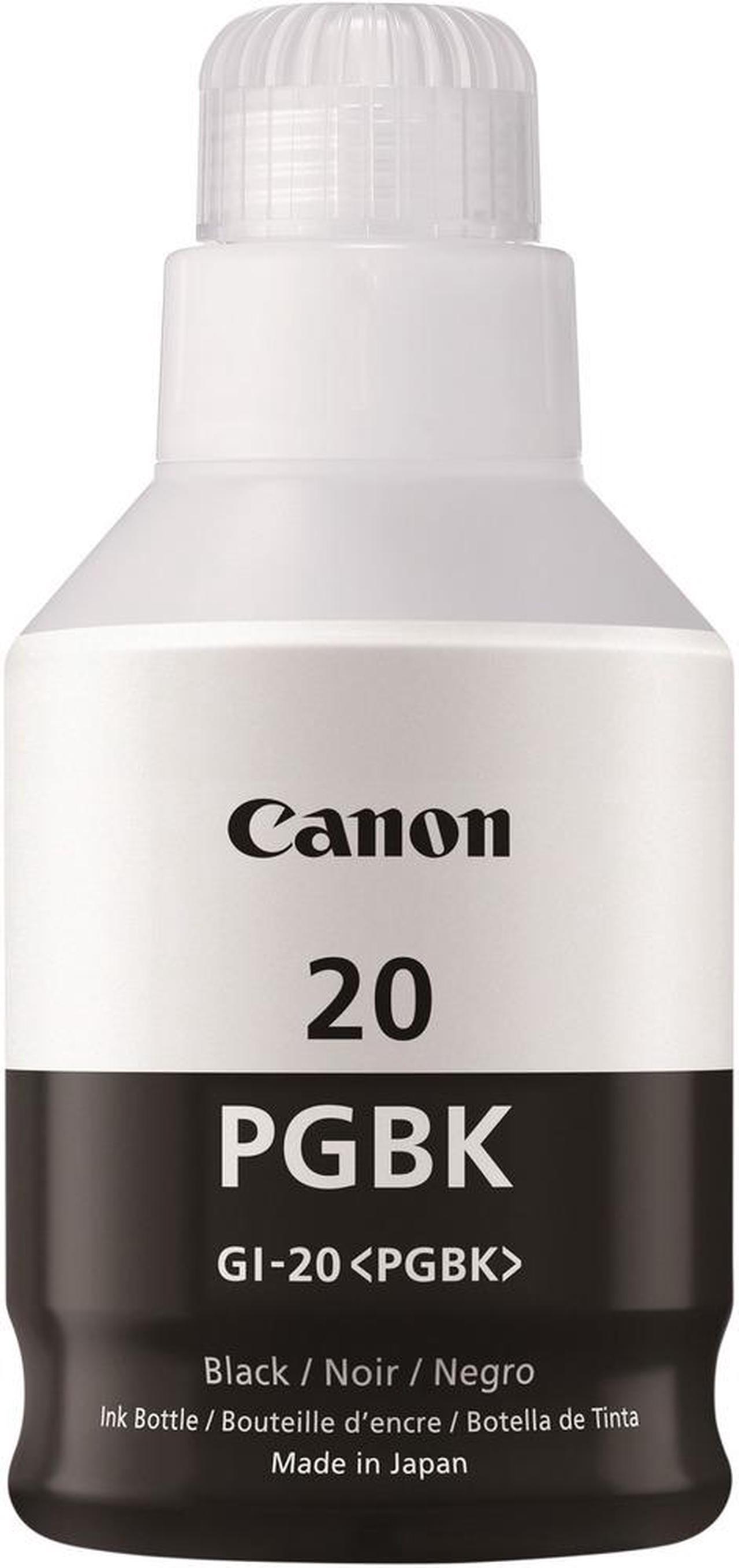 Canon Canon GI-20 MegaTank Ink - Inkjet - Black - 1 Each