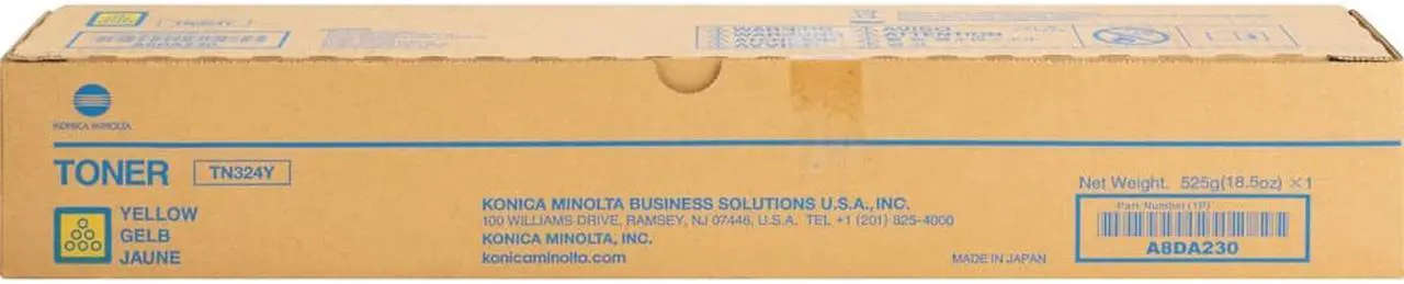 Alt view image 3 of 4 - KONICA/MINOLTA-STRATEGIC TN324Y KONICA MINOLTA TN324Y YELLOW TONER