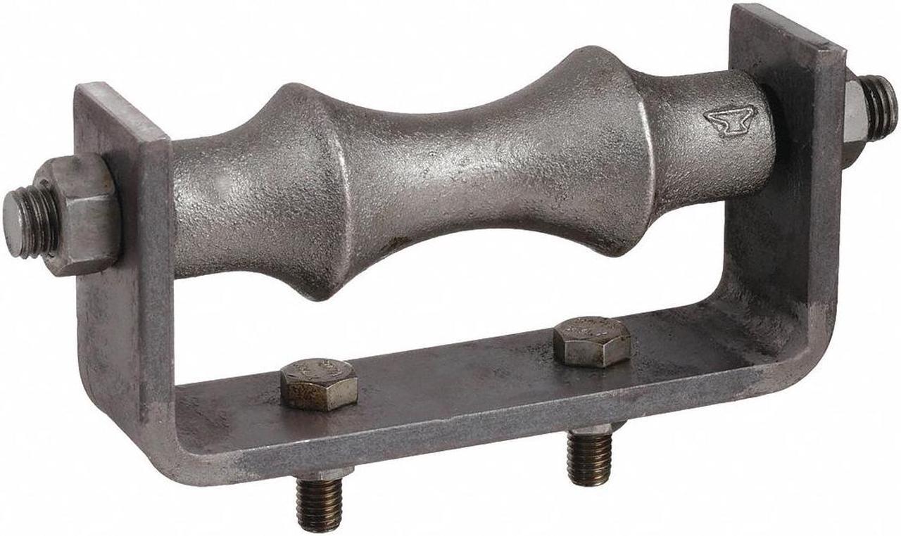 Alt view image 3 of 3 - Roller Chair, Cast Iron, 4 In