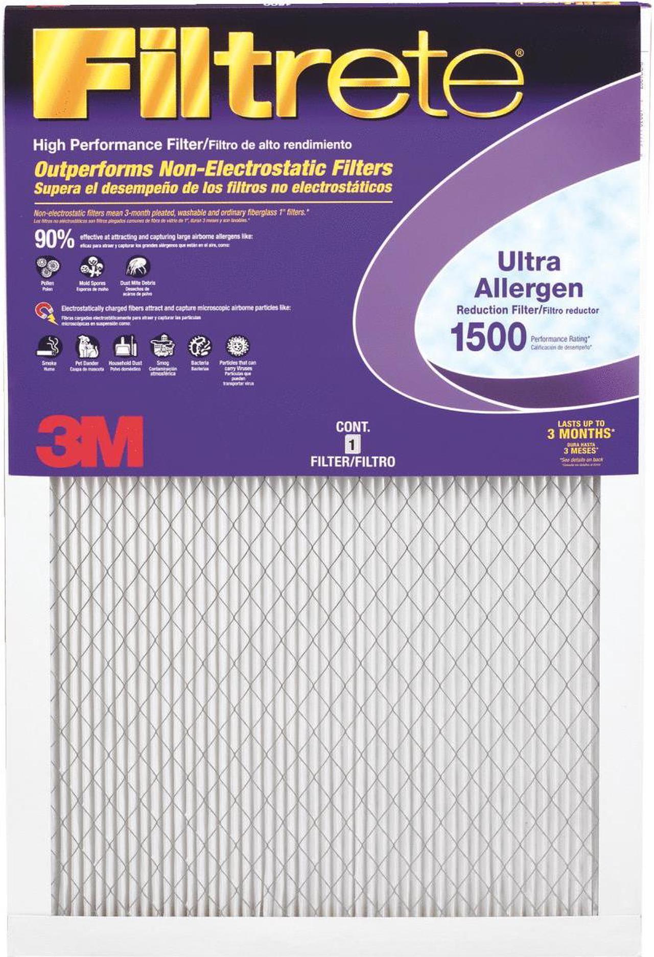 3M 12x24x1 Allergen Filter 2020DC-6