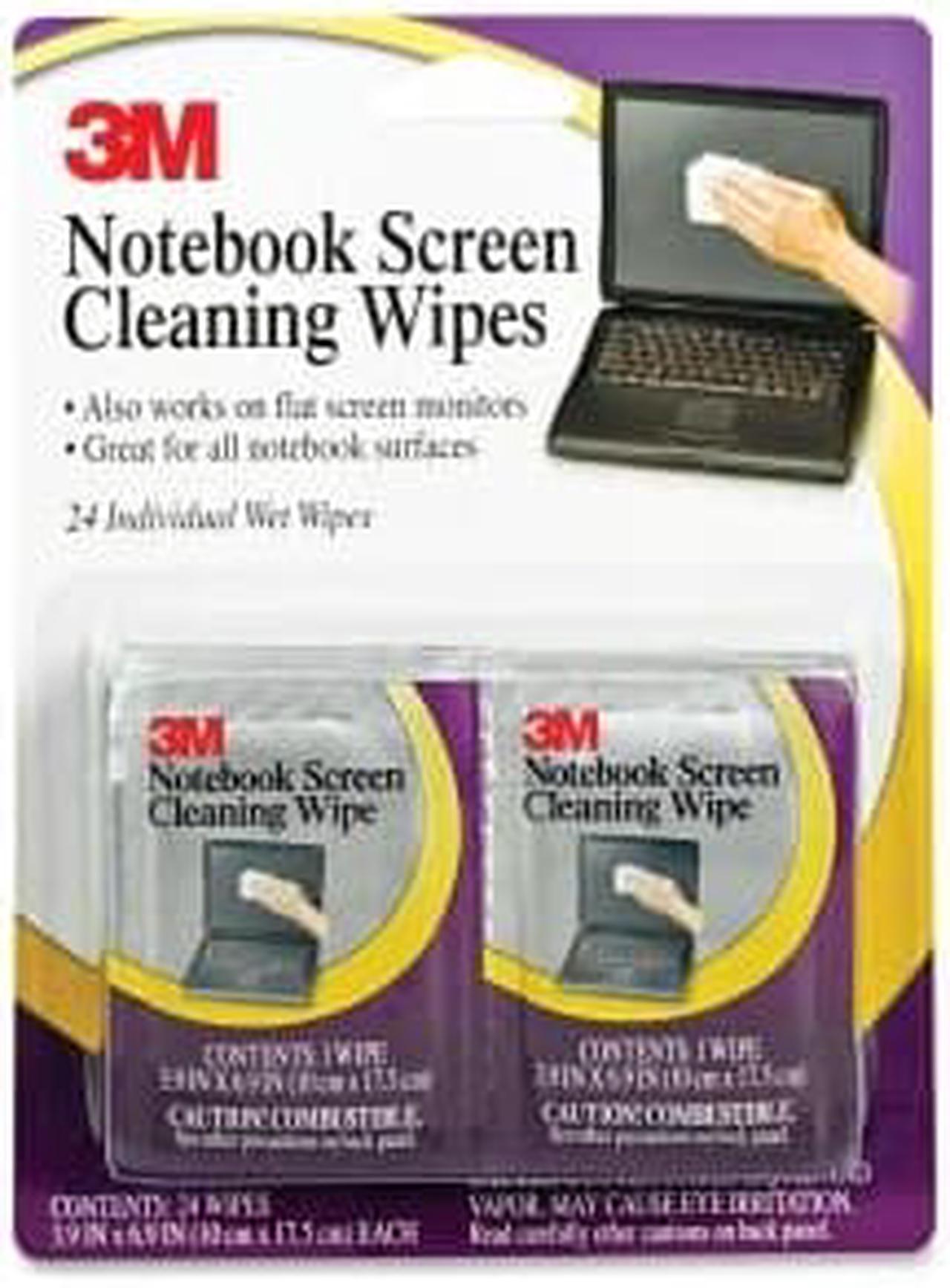 3M Notebook Screen Cleaning Wipes - 6 PK/BX