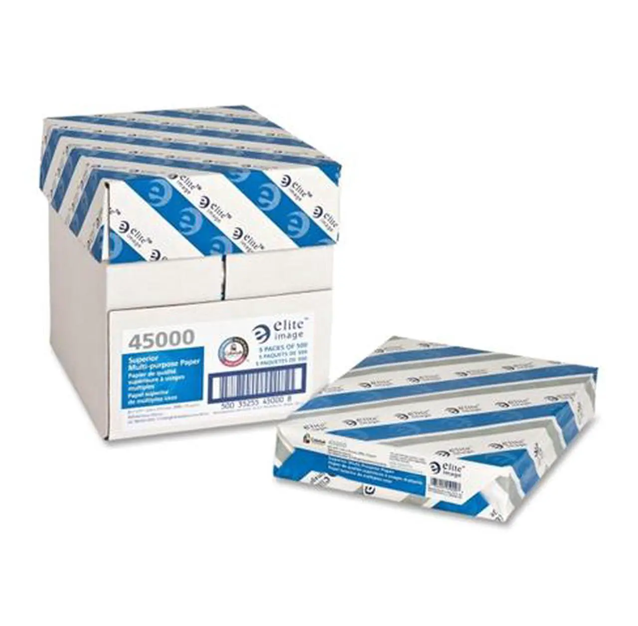 Alt view image 2 of 12 - Elite Multipurpose Paper 98 GE/112 ISO 20Ib. 8-1/2"x11" 5/CT WE 45000