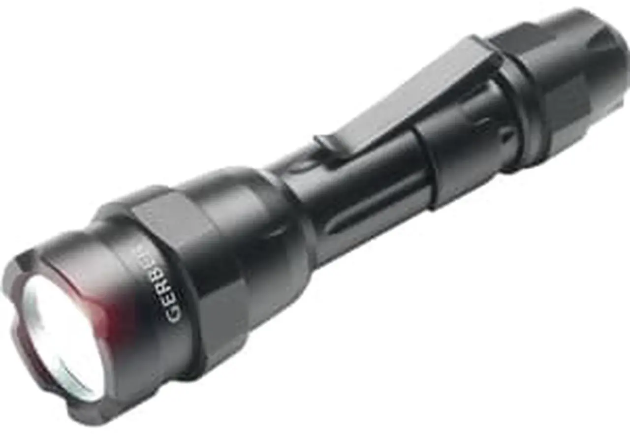 Alt view image 3 of 8 - Gerber Expert M Flashlight, Black Aluminum Body, LED