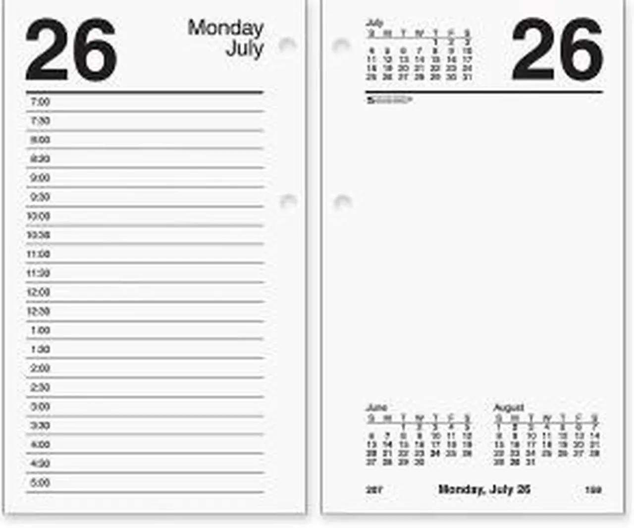 AT A GLANCE Desk Calendar Refill 3 1 2 X 6 2013 AAGE71750 Newegg at-a-glance-desk-calendar-refill-3-1-2-x-6-2013-aage71750-newegg