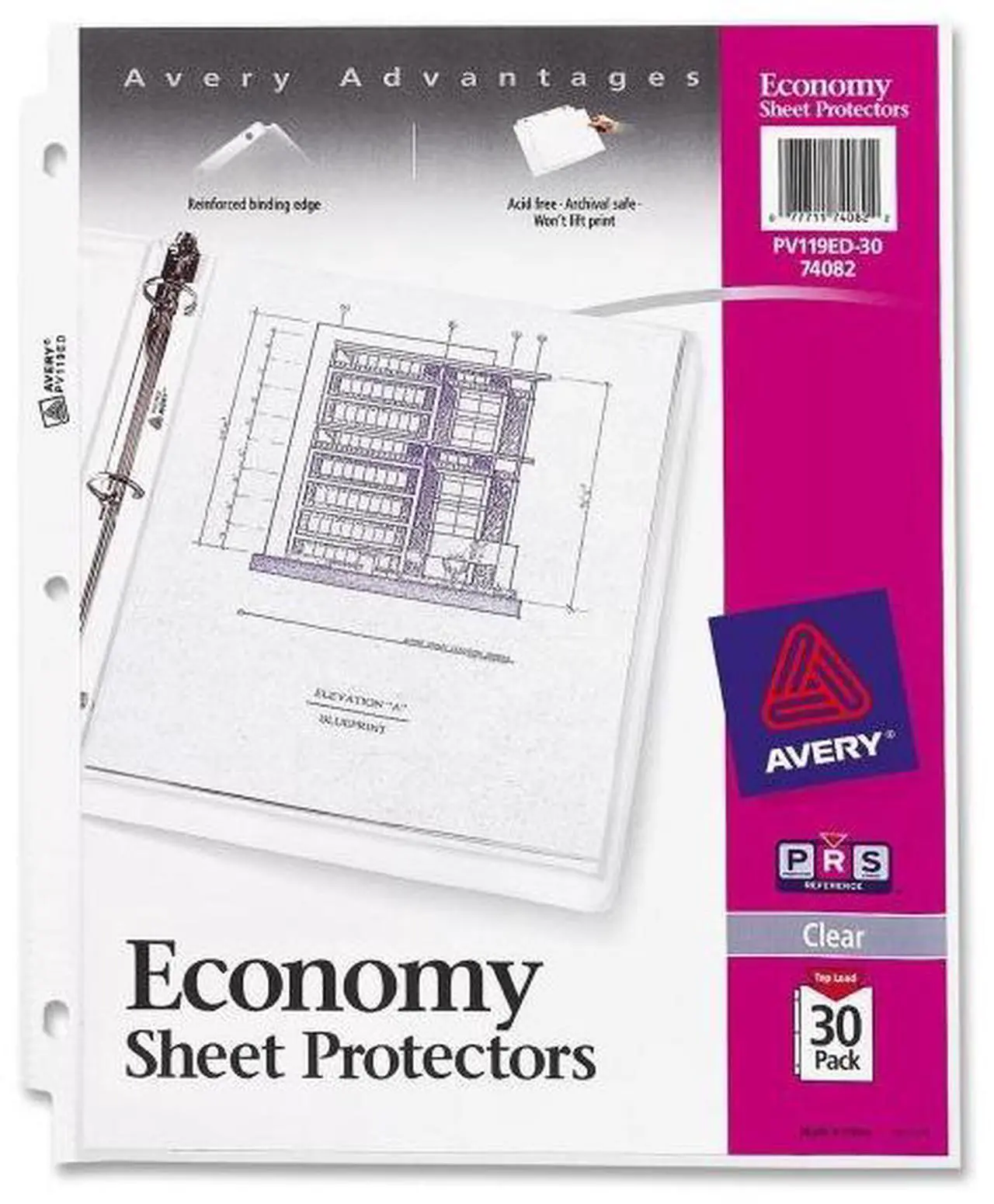 Alt view image 3 of 9 - Sheet Protectors Top Load Polypropylene F/8-1/2"x11" Sht. CL