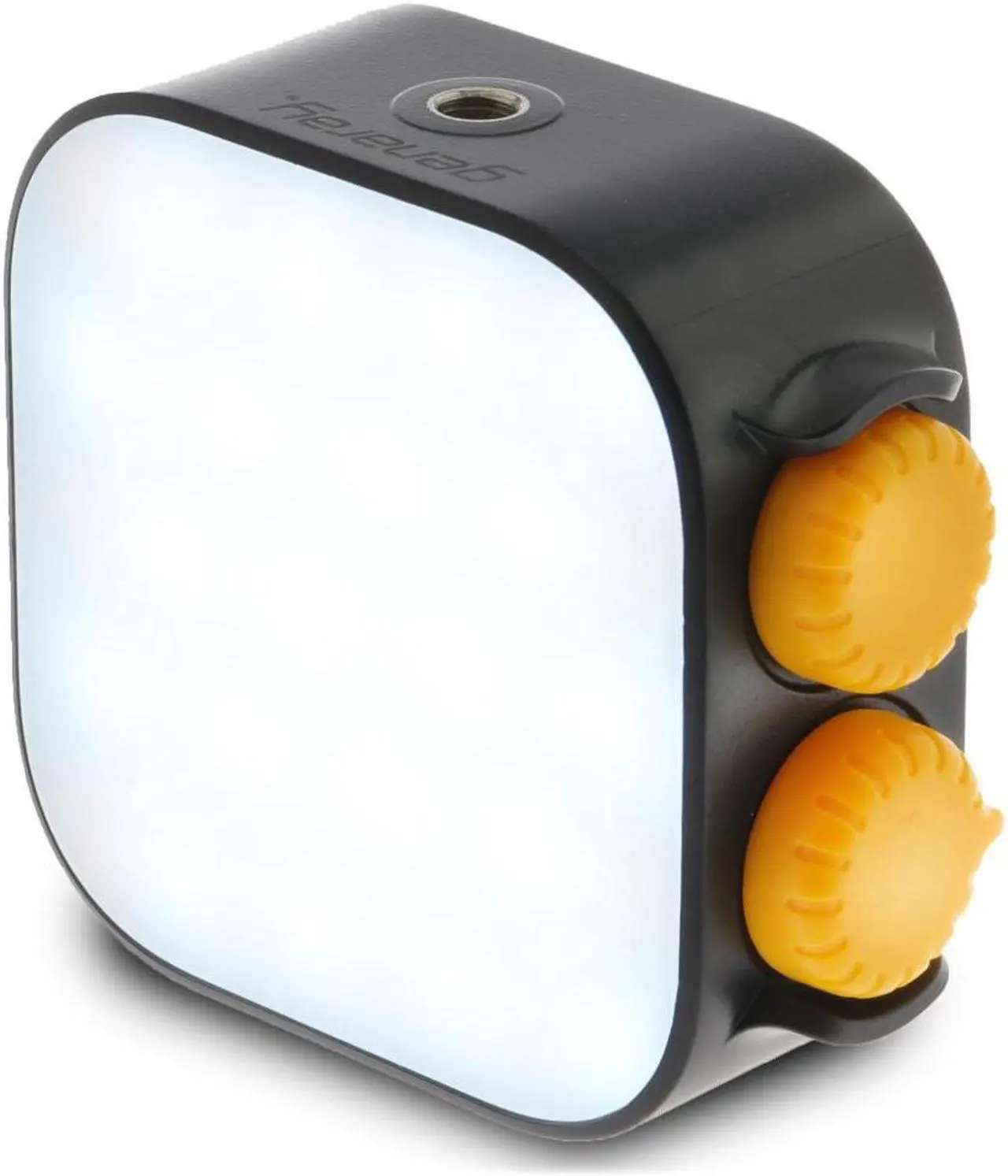 Main image of Genaray Rechargeable RGB Video Light | 360° Full Color Photography Lighting | 2000mAh Li-ion Battery | CCT & HSI Modes | LED Lights Control Knobs | 2500-9900K CCT Range | 1/4-20 Mount Socket(Black)