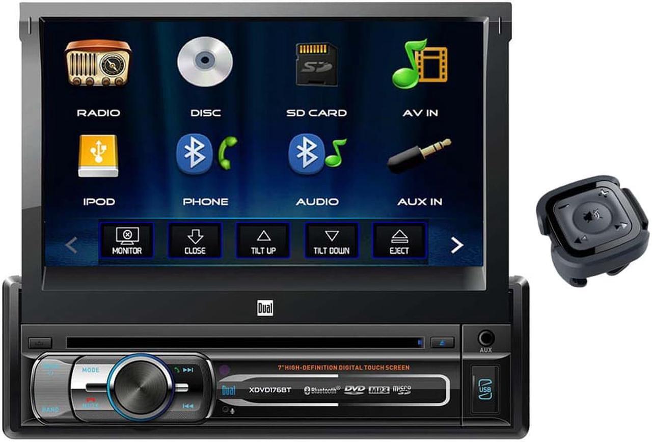 Main image of Dual Electronics XDVD176BT 7-Inch Single-DIN in-Dash DVD/CD Receiver with Bluetooth