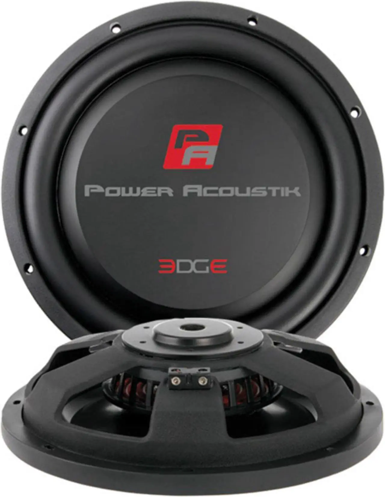 Main image of Power Acoustik EW-124S 1400 Watt 12" 4 Ohm Shallow Slim Truck Car Subwoofer Sub