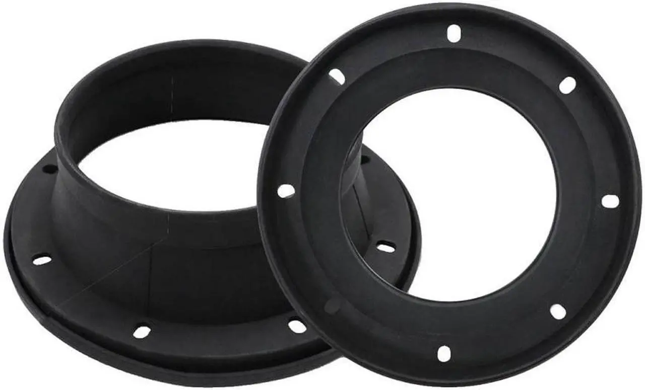 Main image of Pipemans Installation Solution 8 Speaker Baffles - Premium Sound Quality, Silicone Construction, Foldable Rings, Includes Foam & Pair of Rings