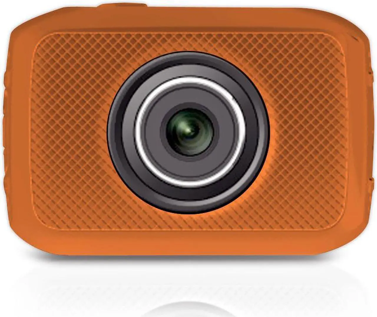 Main image of Pyle - High-Definition Sport Action Camera with 720p Wide-Angle Camcorder, 5.0 MP Camera, 2-Inch Touch Screen (Orange Color)