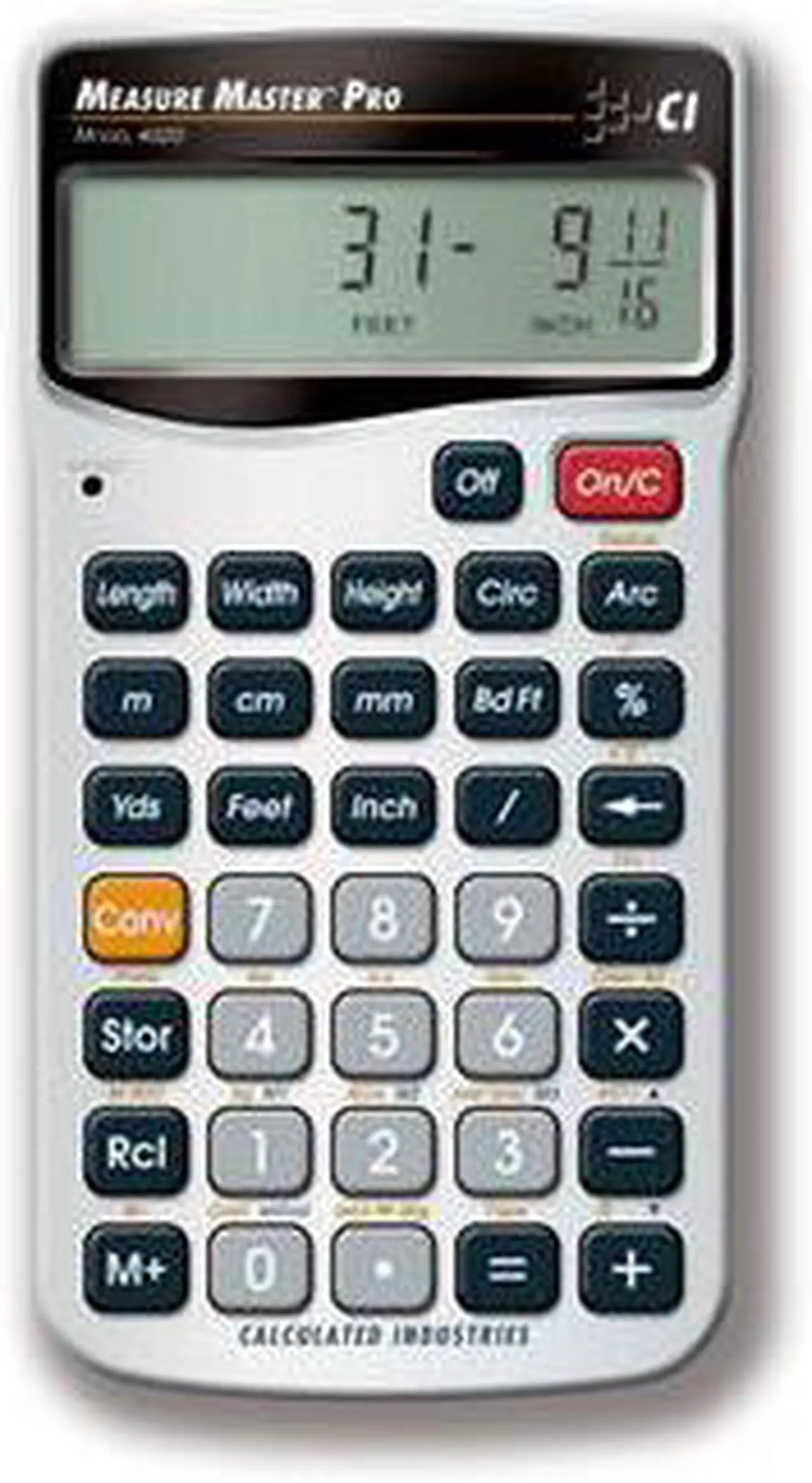 Main image of Calculator,Construction,5.5x0.5x2.9 CALCULATED INDUSTRIES 4020