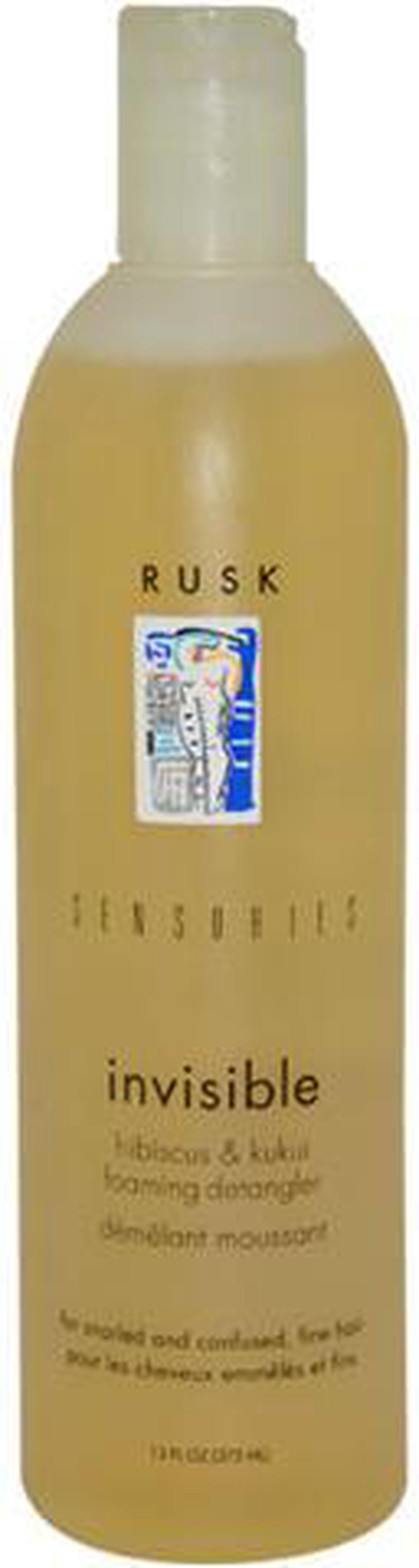 Sensories Invisible Foaming Detangler by Rusk for Unisex - 13 oz Detangler