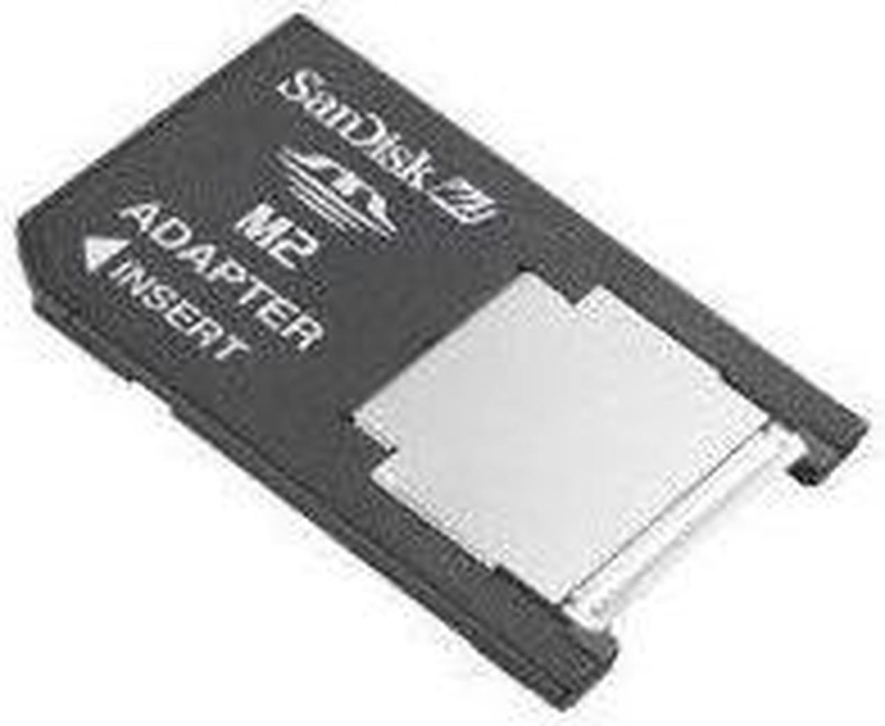 Main image of Sandisk M2 (Memory Stick Micro) to PRO DUO Mobile Memory Adapter (Bulk Pack-Memory Card not included)