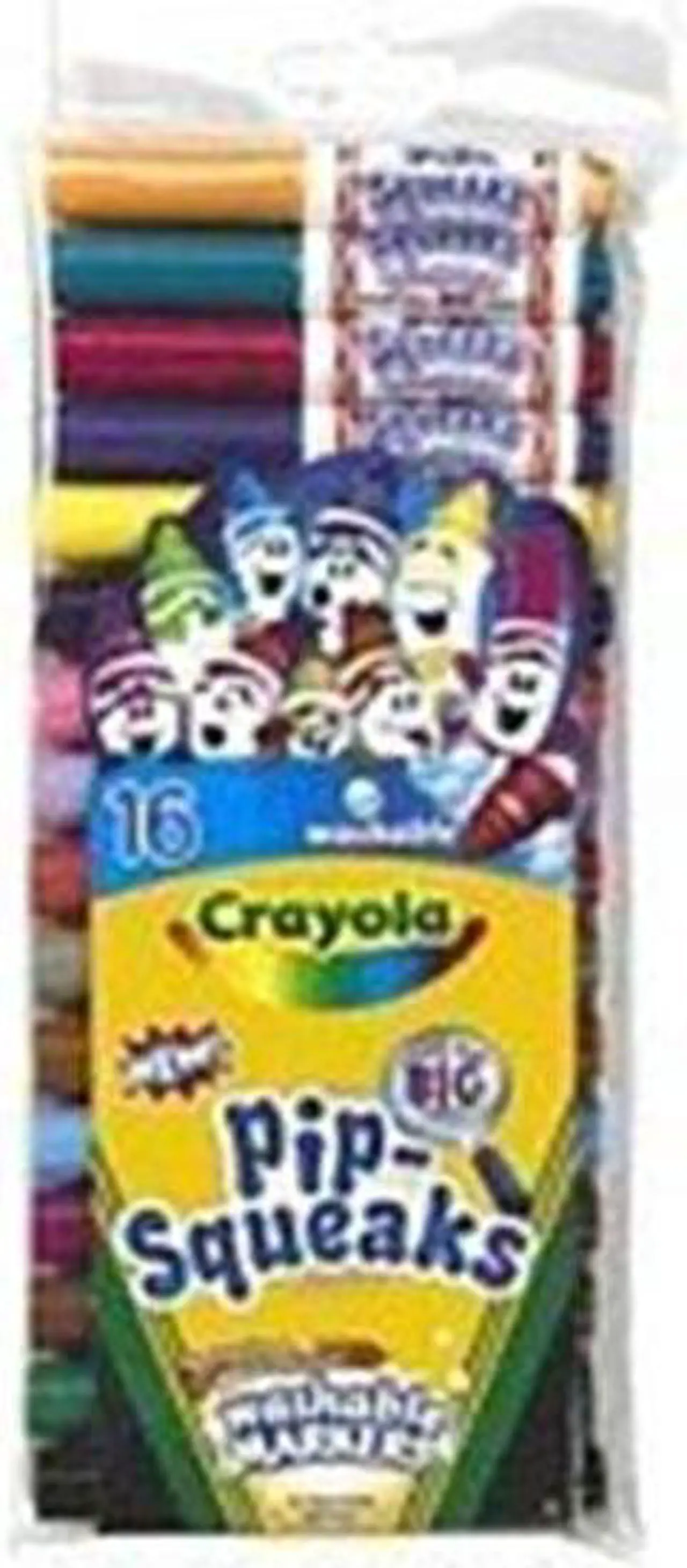 Main image of CRAYOLA PIP-SQUEAK 16CT MARKER