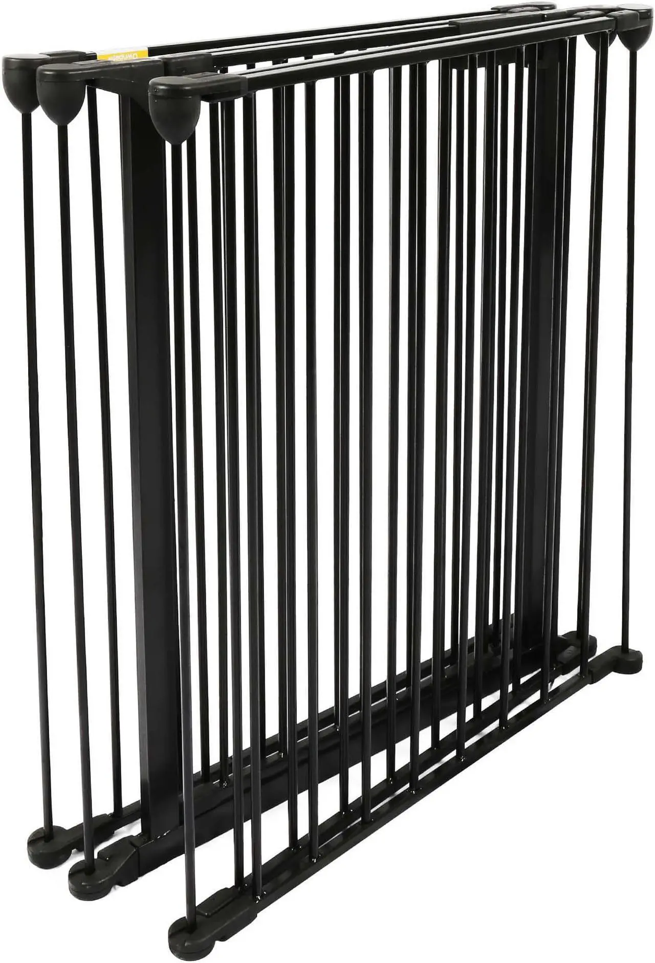 Alt view image 7 of 7 - Baby Gate Playard 5-Panel, 122 Inch Baby Gate Play Yard Super Wide Configurable Baby Gate & Play Yard, Fireplace Safety Fence