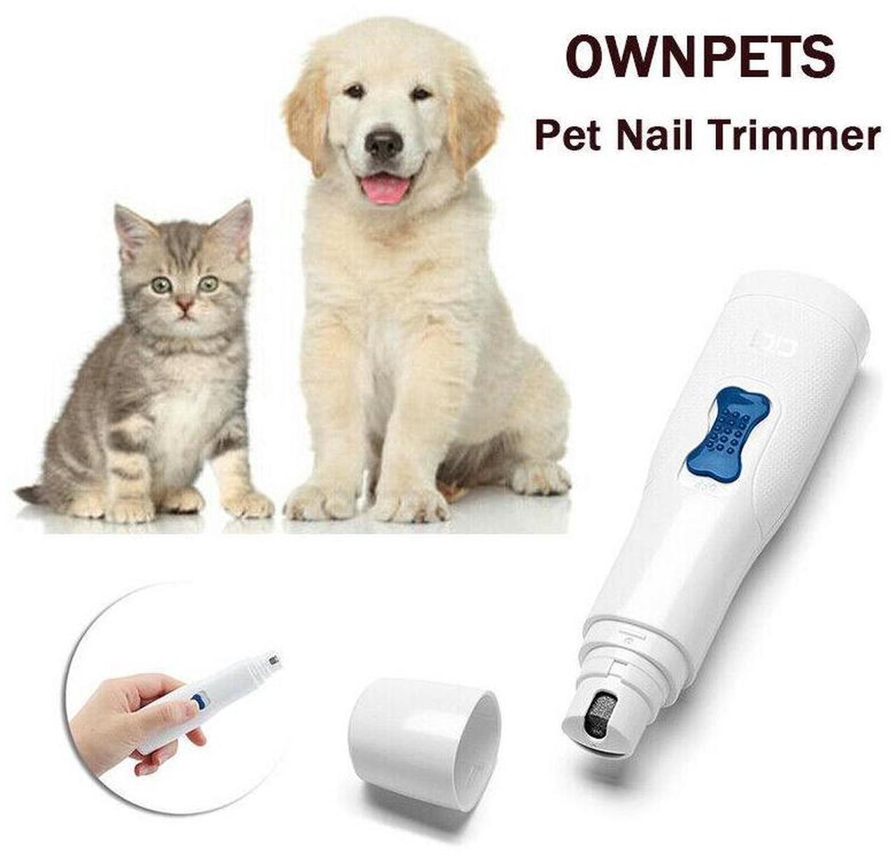 Main image of Ownpets Pet Dog Nail Trimmer Grooming Tool Cat Grinder Electric Clipper Kit